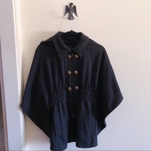 Black Madden Girl Cape